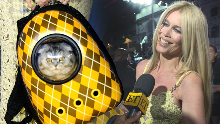 Why Claudia Schiffer Took Her Cat to the ‘Argylle’ Premiere (Exclusive)  