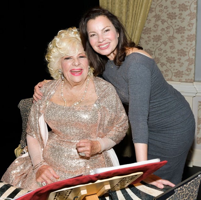 Renée Taylor and Fran Drescher at the LA Premiere of Renee Taylor's 'My Life On A Diet' Night 1